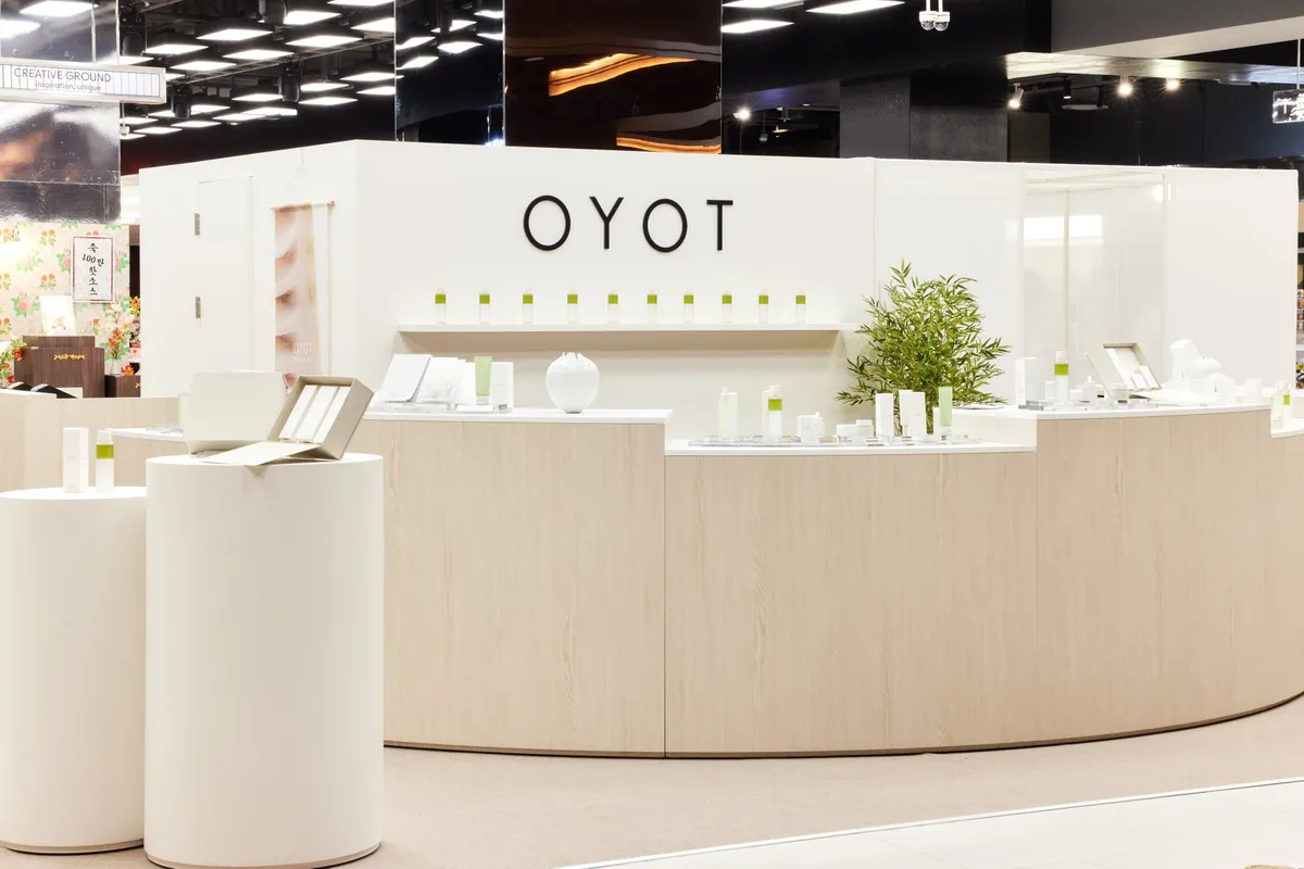 OXO Projectの店舗ディスプレイ