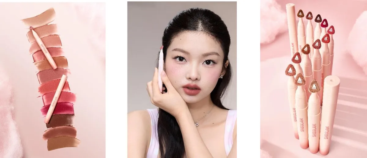 モデルの使用イメージと全色のカラバリイメージ