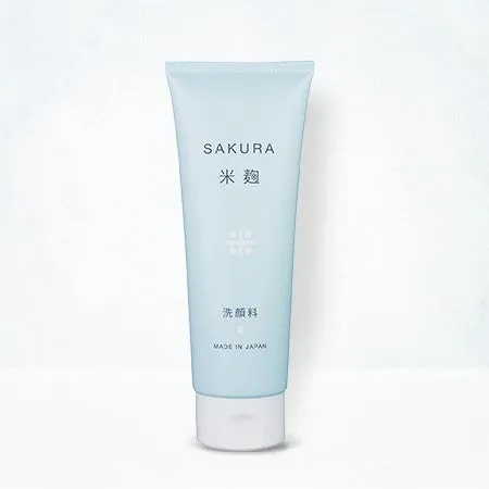 桜米麹洗顔のパッケージ