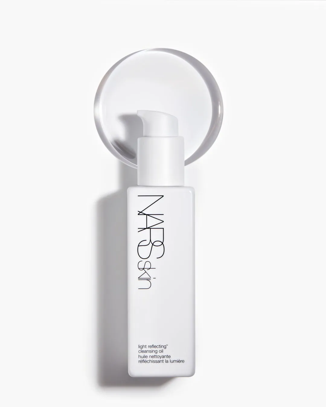 NARS ライトリフレクティング クレンジングオイルのテクスチャー
