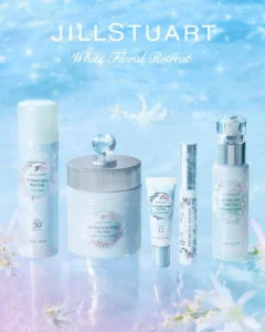 ジルスチュアートから夏限定「ホワイトフローラル」登場!ひんやり潤うアイシーブルーの全5アイテム
