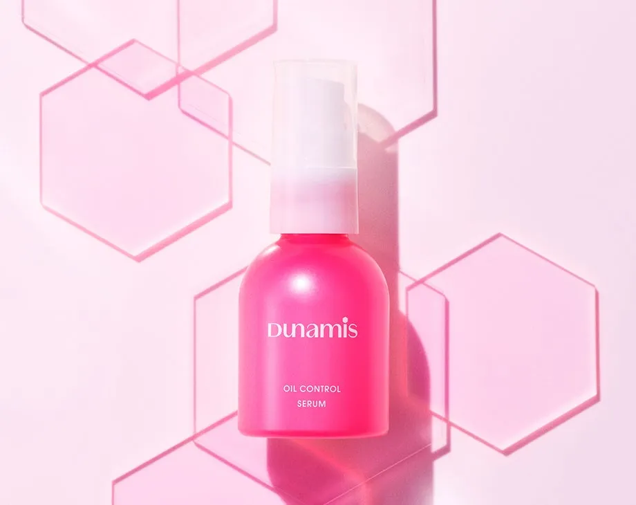 Dunamis 薬用 オイルコントロールセラムのボトルデザイン