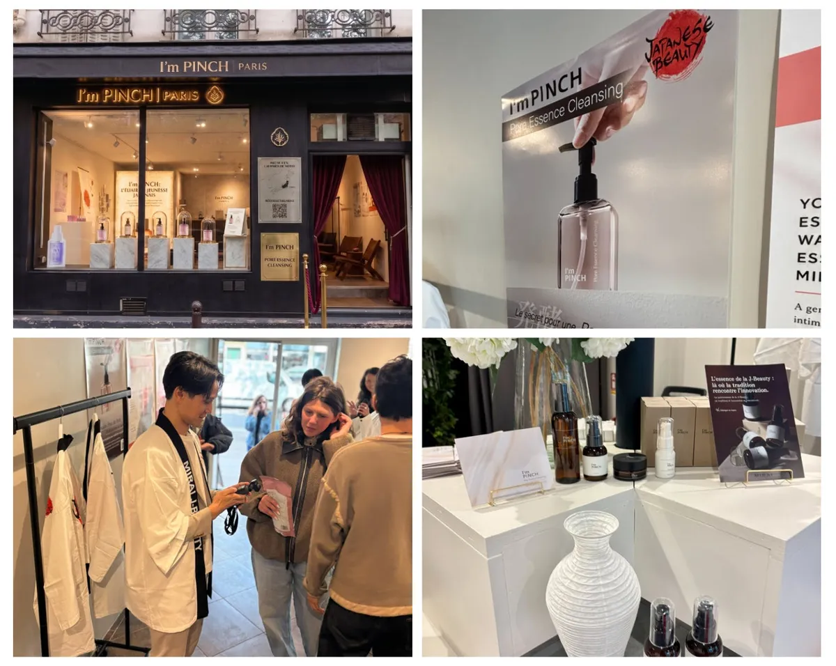 フランス・パリで開催されたPOP UPイベントの様子