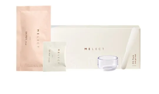 MELECT DSパックのパッケージと付属品
