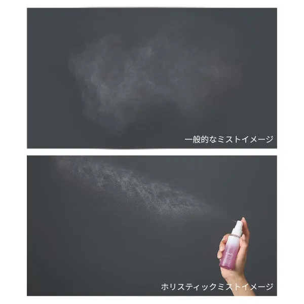 粒子の細かさを比較したミストの噴射イメージ