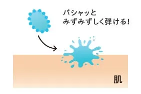 みずみずしいテクスチャーのイメージ