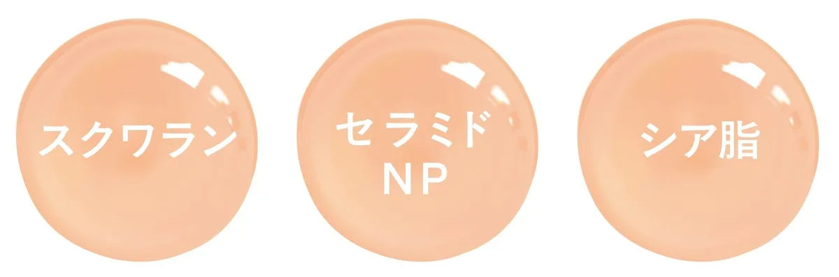 目元をいたわる3つの保湿成分