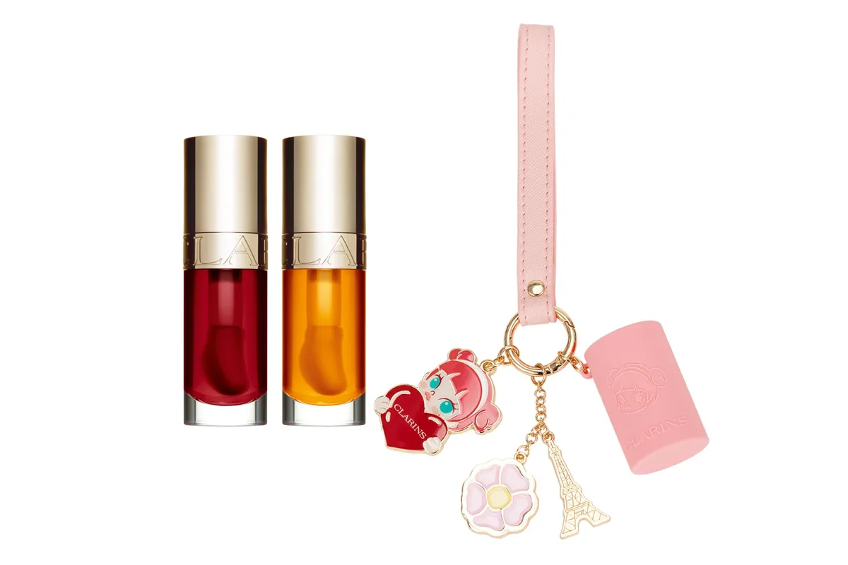 限定チャーム付きのリップコンフォートオイルセット