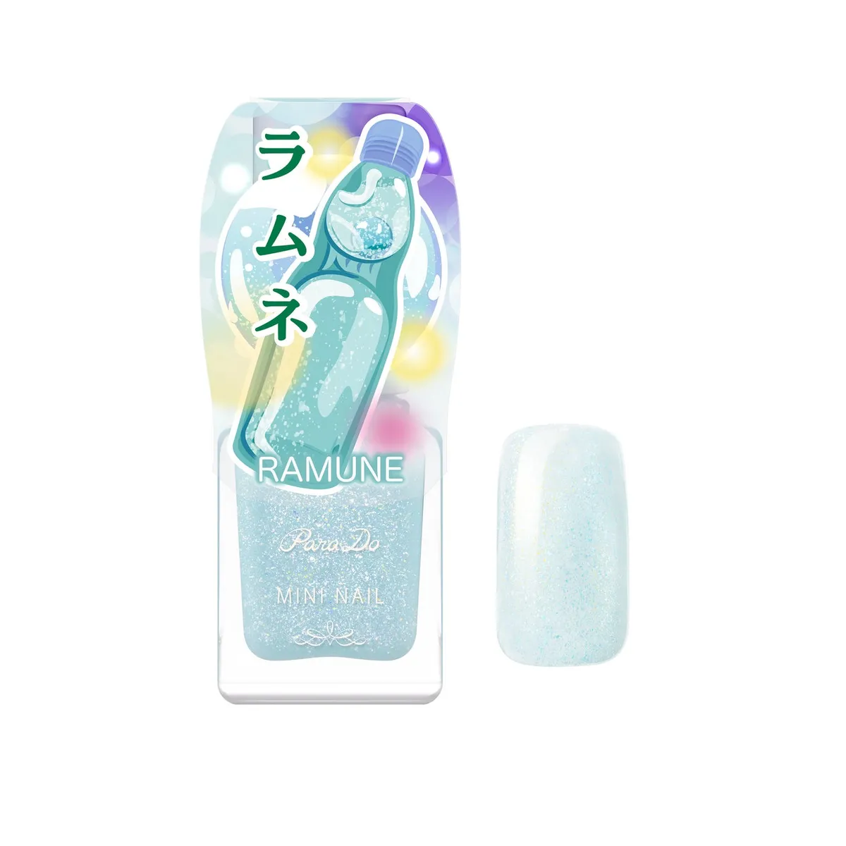 ミニネイル ラムネカラー