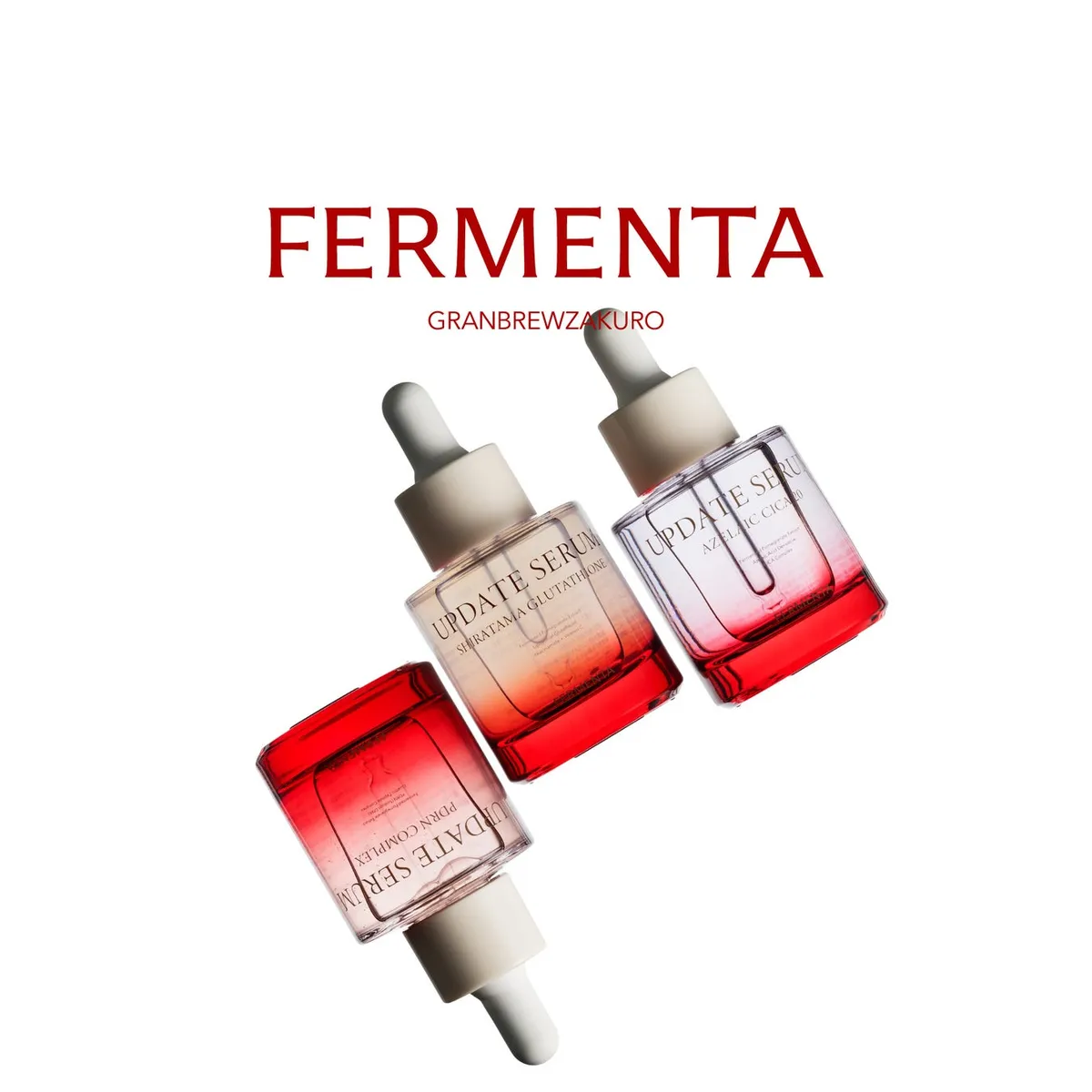 FERMENTAの選べる3つの美容液