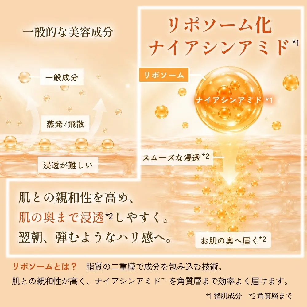 リポソーム化技術の解説図