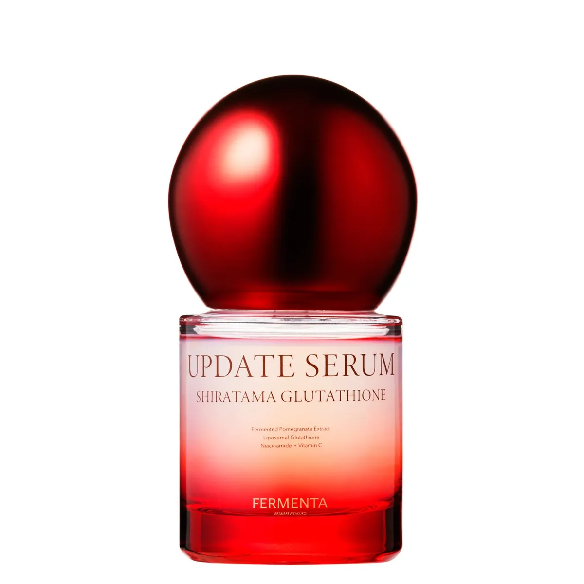 UPDATE SERUM SHIRATAMA GLUTATHIONEのボトル