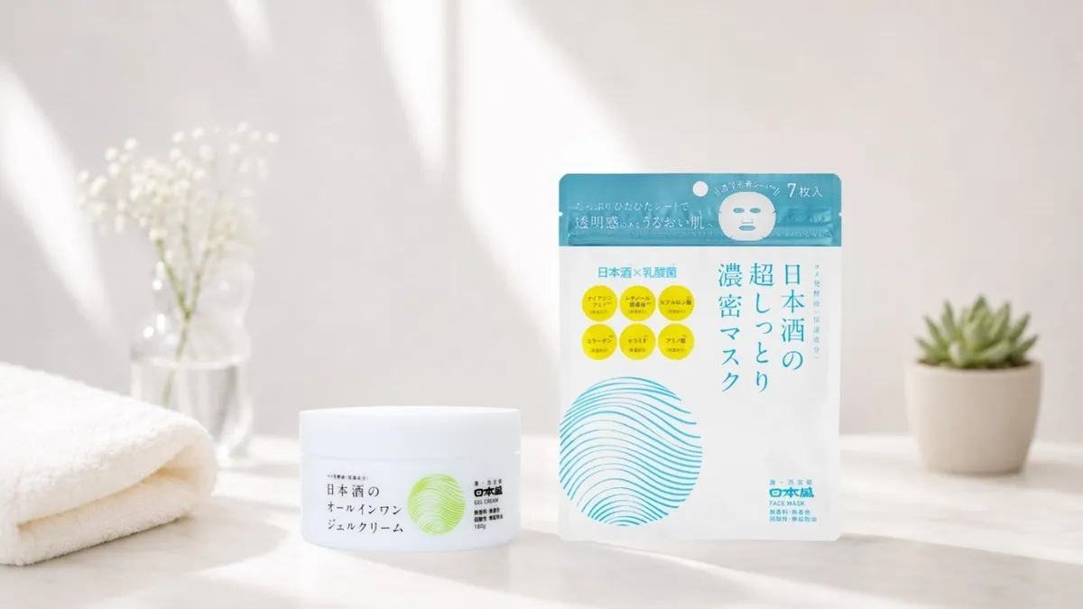 日本酒の保湿シリーズ新商品ラインナップ