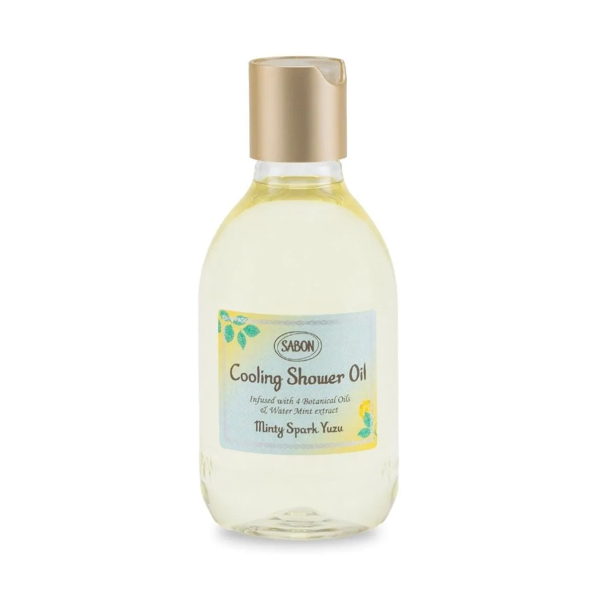 SABON シャワーオイル ミンティ・スパークのボトル